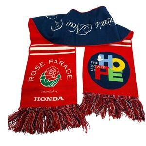Rose‎ Parade Honda Scarf The Power of Hope America's New Year Celebration Knit
